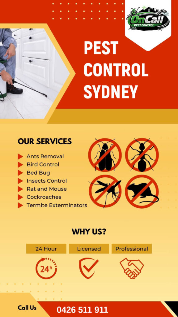 Local Pest Control Experts in Sydney - On Call Pest Control